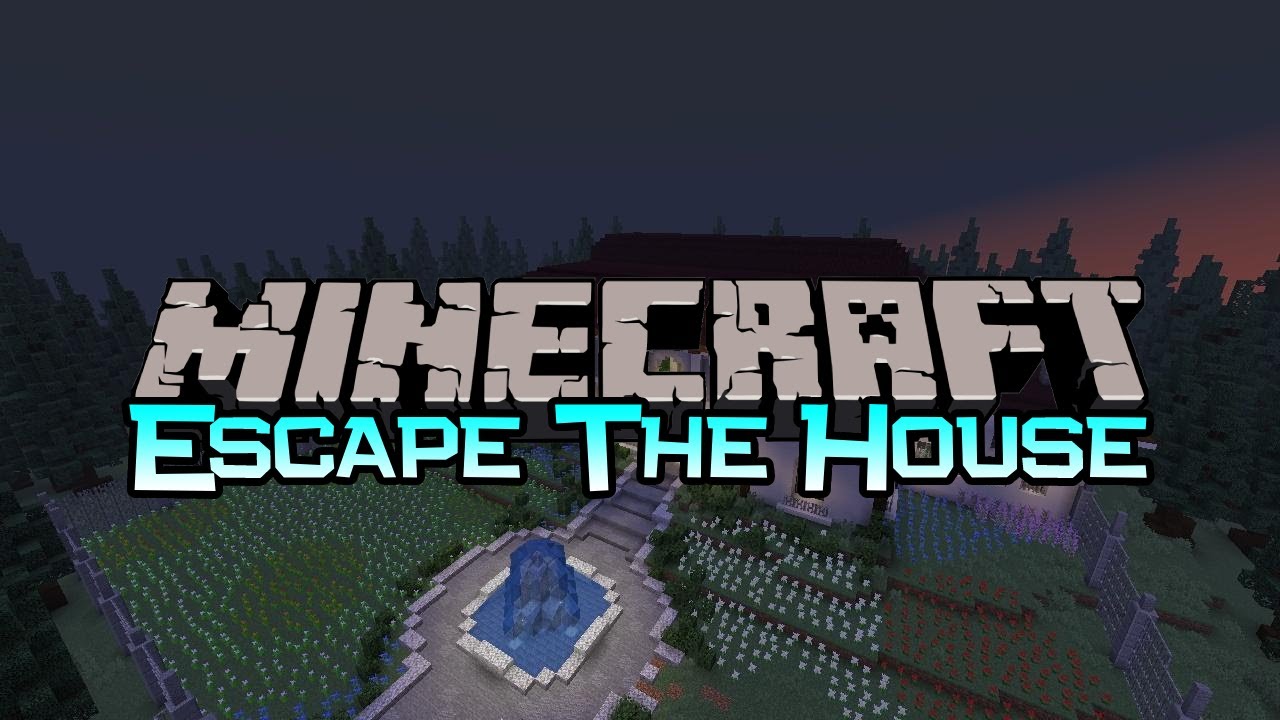 Minecraft Maps: Escape The House Part 1! - YouTube