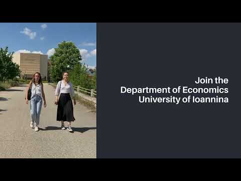 Department of Economics University of Ioannina