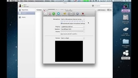 How to Turn on the Mic for Skype : Mac Audio Tips
