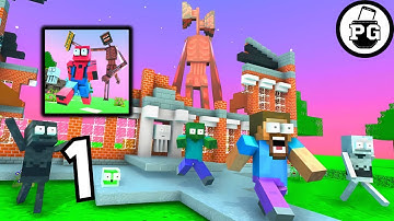 Can You PASS Minecraft School ? 🏫 Craft School: Monster Class - Gameplay Walkthrough |Part 1|