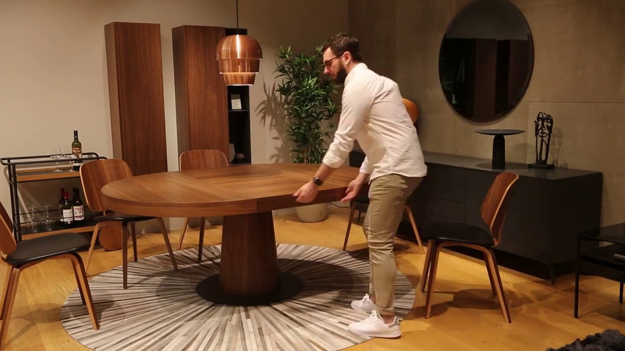 Space Saving Furniture Granada Extendable Round Dining Table By Boconcept Youtube