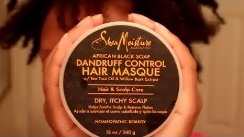 Sheamoisture organic african black soap dandruff & dry scalp elixir