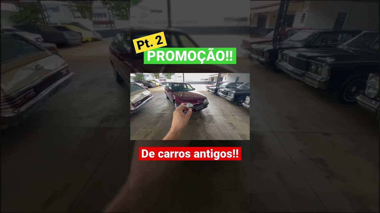 Parte 2 da nossa promoção de carros antigos!!✅🚘