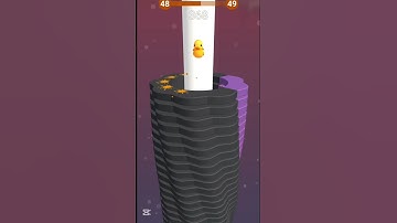 Stack Ball Level 48 #stackball #shorts #gaming