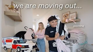 preparing our house for new tenants.. we are moving out ! | staging, deep cleaning, packing