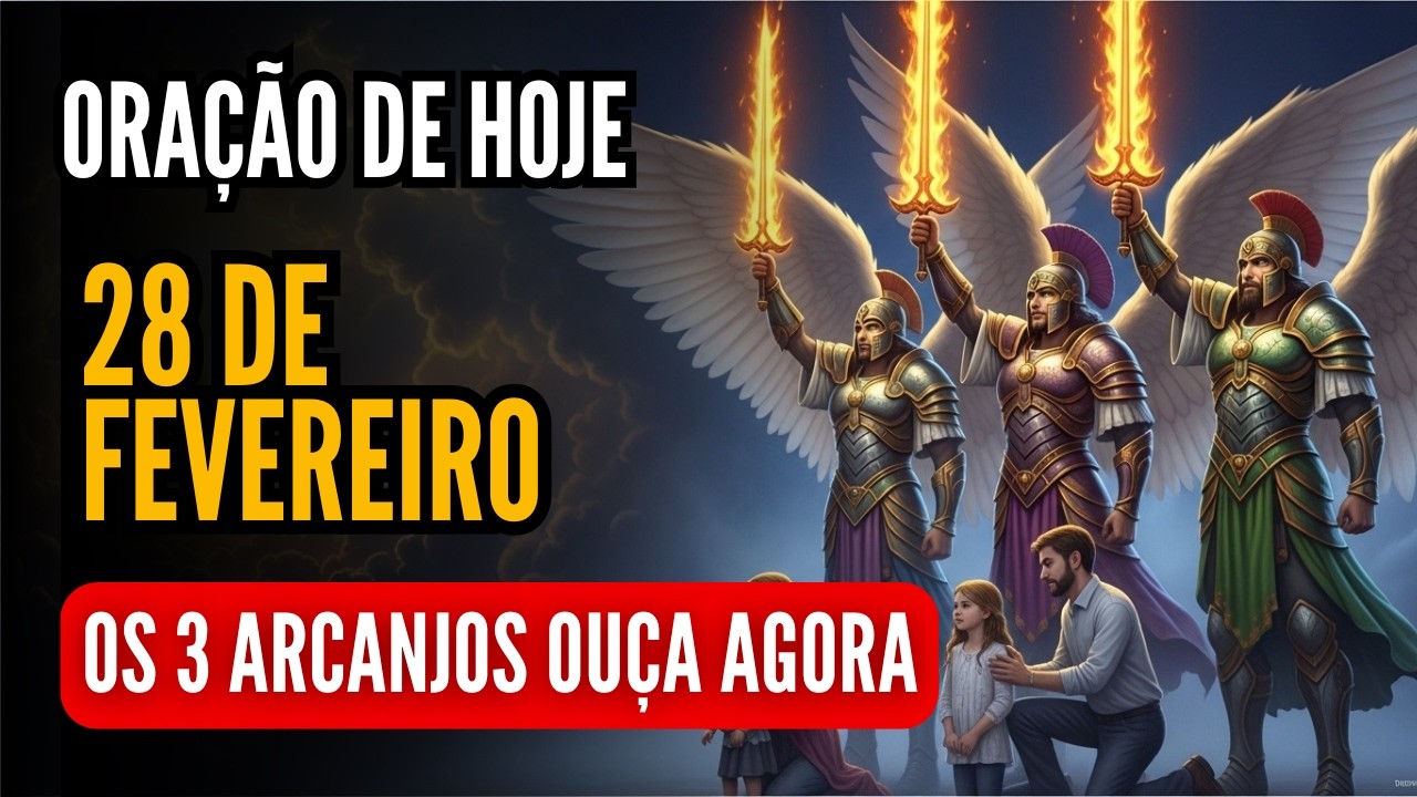 Os 3 Arcanjos GUARDAM sua Casa Contra o Mal — Reze Comigo