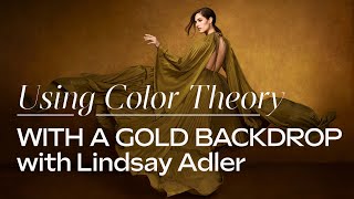Using Color Theory with a Gold Background