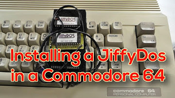 How to Install a JiffyDOS into a Commodore 64