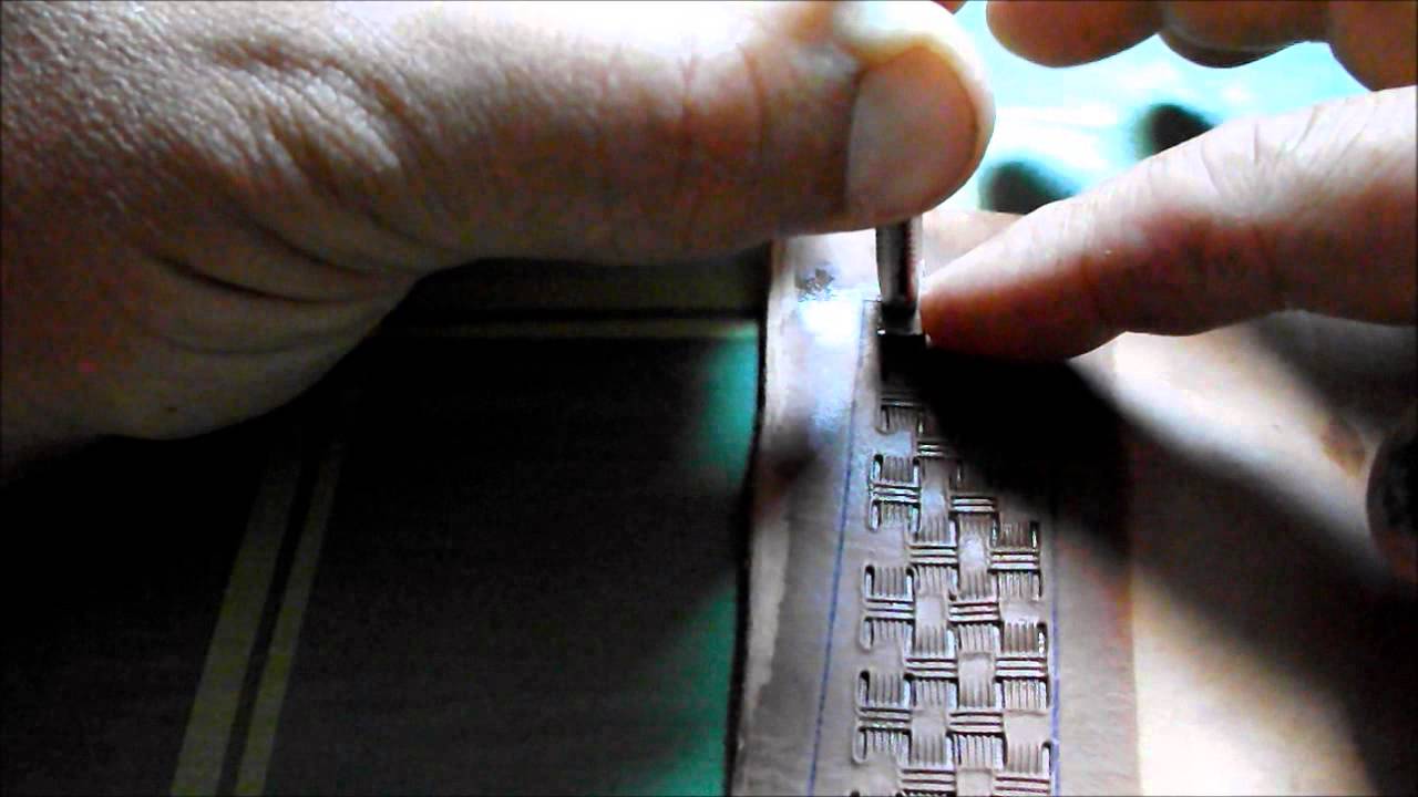 Como fazer balaiado em couro