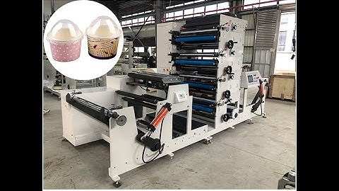 "4-Color Flexo Printing Machine: Precision, Speed, and Versatility for All Your Printing Needs