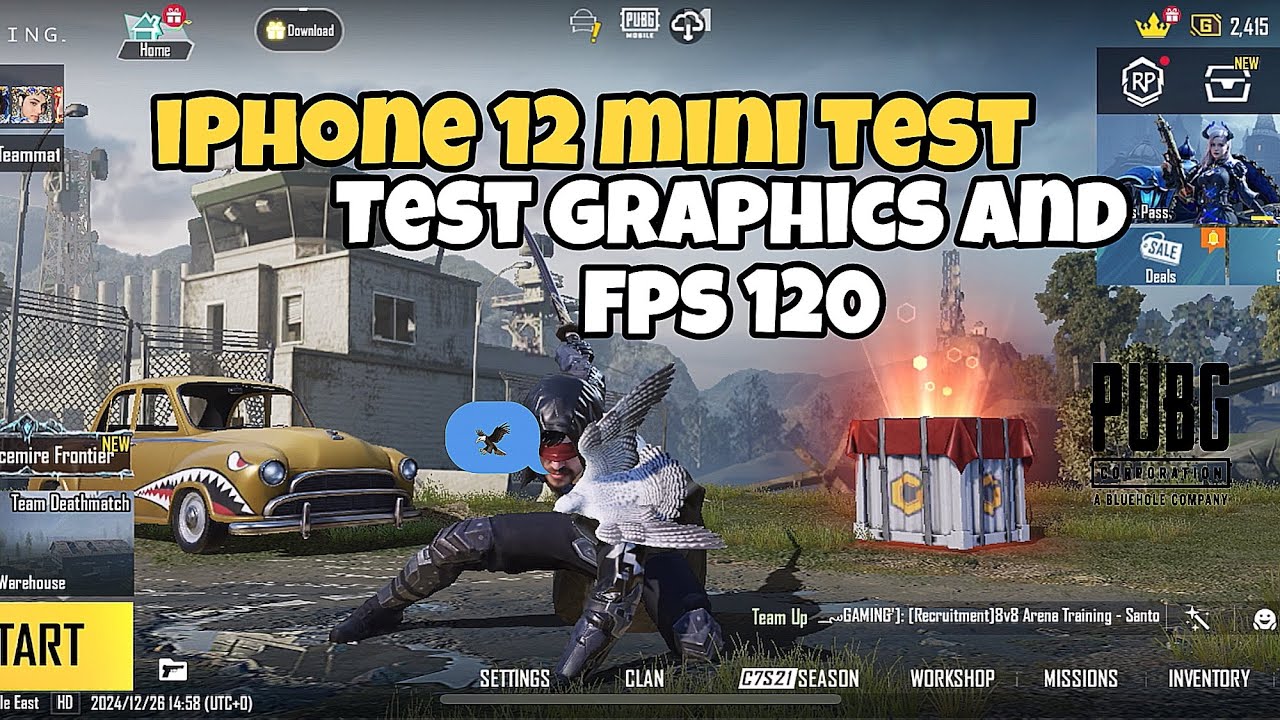 IPHONE 12 MINI TESTING GRAPHIC AND FBS 📱| BEST PHONE FOR GAMING - YouTube