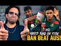 Bangladesh defeat Australia by 86 runs 🇧🇩🏏 4/41 for Nahid Rana, Mosaddek Hossain 86* (70) & 2/37 🔥