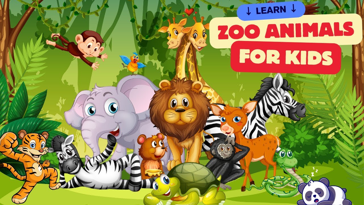 Zoo Animals Learning Zoo Animals for Toddlers Zoo Adventure for