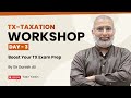 Tax Workshop Day 3 I Sir Danish Ali I ACCA I IBS I ACCAONLINE