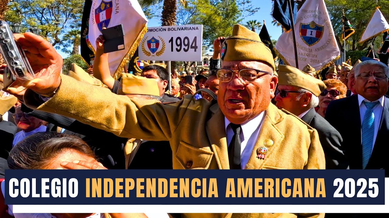 Desfile colegio Independencia Americana 2025