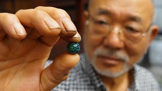 Como fazer jóias de opala com uma habilidade incrível. Mestre da joalharia japonesa -Vídeo longo-