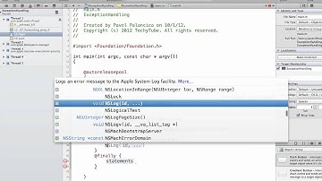 Exception handling in Objective-C
