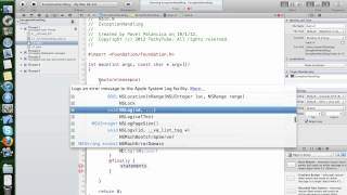Exception handling in Objective-C