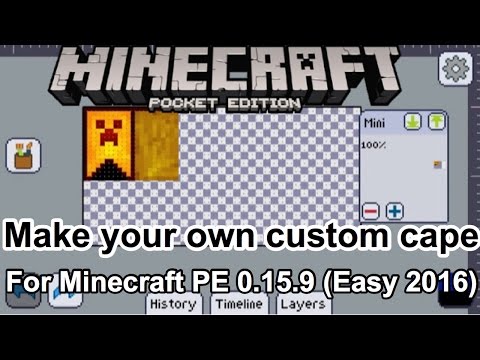 cape maker for minecraft pe