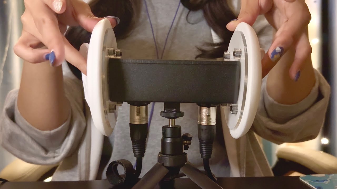 【ASMR】極上マイクの極上の音で極上の眠りへ/ The finest sounds form the finest mic leads to the finest sleep【音フェチ】