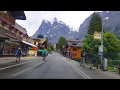 Driving through Grindelwald Switzerland 1080p (Summer Trip: June 2019)