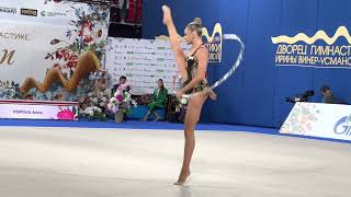 Anna Popova Hoop EF 1st Stage Strongest Cup Moscow 2023