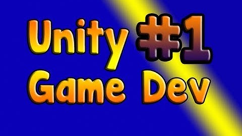Unity 3D Tutorial - Learning the Interface