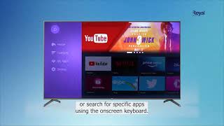 How to Download Apps on your Royal Smart TV screenshot 1