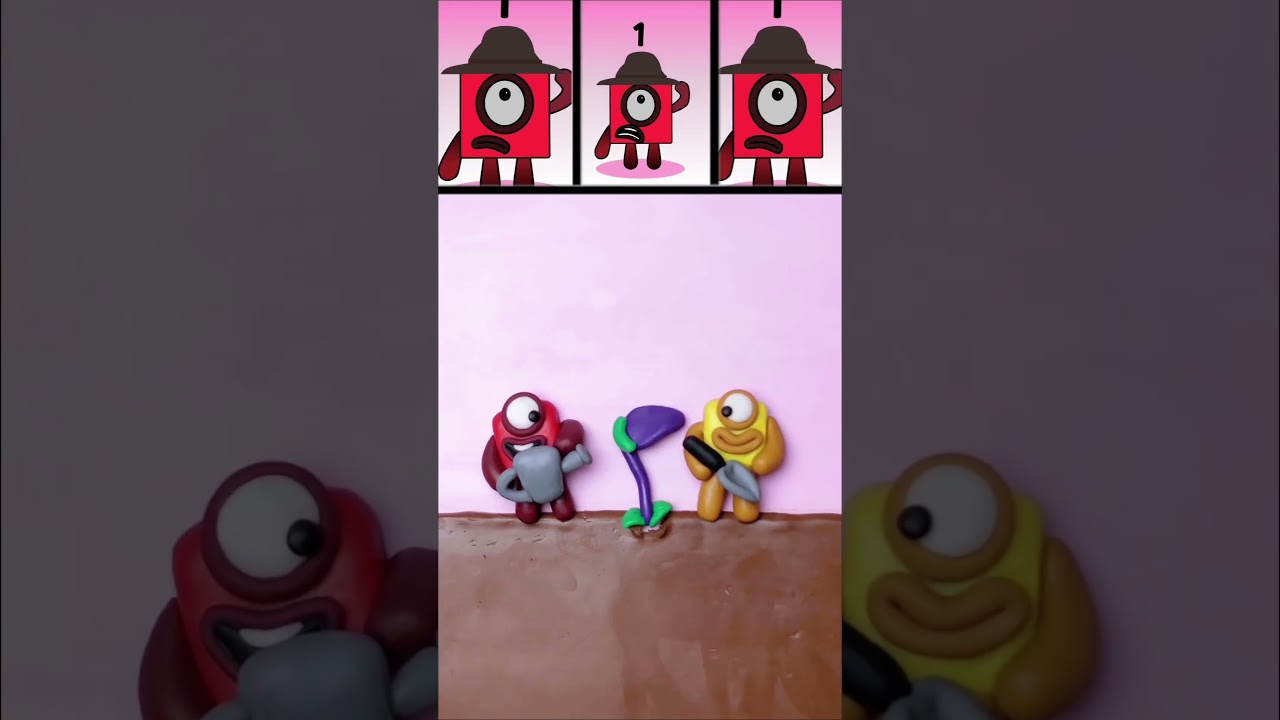 XSprunki NumberBlocks 1 - From Seed to Flesh-Eating Monster