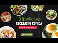 30 DELICIOSAS RECETAS DE COMIDA EN MENOS DE 1 MINUTO