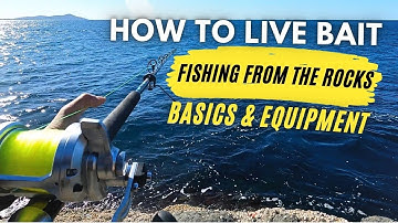 How to Live Bait - Fishing From the Rocks [Basics & Equipment]