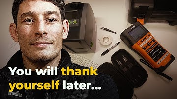 How & Why I Label Industrial Control Panel Components