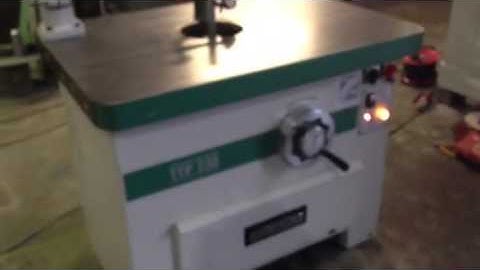 Panhans 230 spindle moulder 13 years old