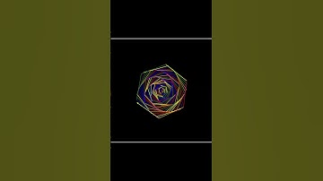 Psychedelic Effects 1 | Python | Turtle | #shorts #shortsvideo #youtubeshorts