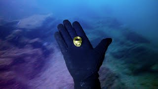 I Found his HUGE Gold Diamond Aggie Ring Underwater (Try not to cry at owner's reaction)