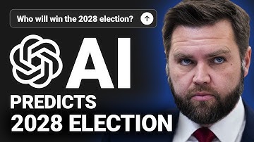 I Asked AI To Predict The 2028 Election... The Results Were JAWDROPPING
