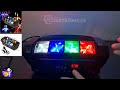 Como Configura E Usa Aprenda Moving Spider Beam 8 Led Globo Jogo De Luz Para festa DJ, Modelo WS3310