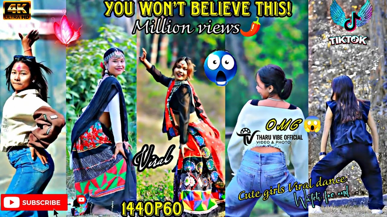 OMG 😱 You Won’t Believe This!  TikTok Viral Girls Dance 💃🔥 Million views contant #viral #viralvideo 