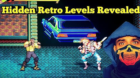 Hidden Retro levels - Streets Of Rage 4