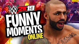 HILARIOUS EXTREME RULES ONLINE MATCH!! | WWE 2K19 Funny Moments Online #1