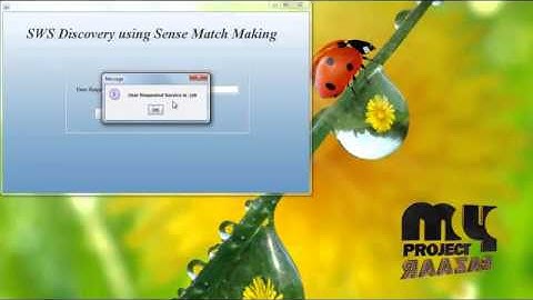 Final Year Projects | Toward SWSs Discovery: Mapping fromWSDL to OWL-S