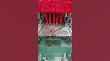 Iron powder briquette machine. Mineral block press machine. #machine #hydraulicpressmachine