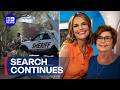 Police continue search for TV star's missing mother | 9 News Australia