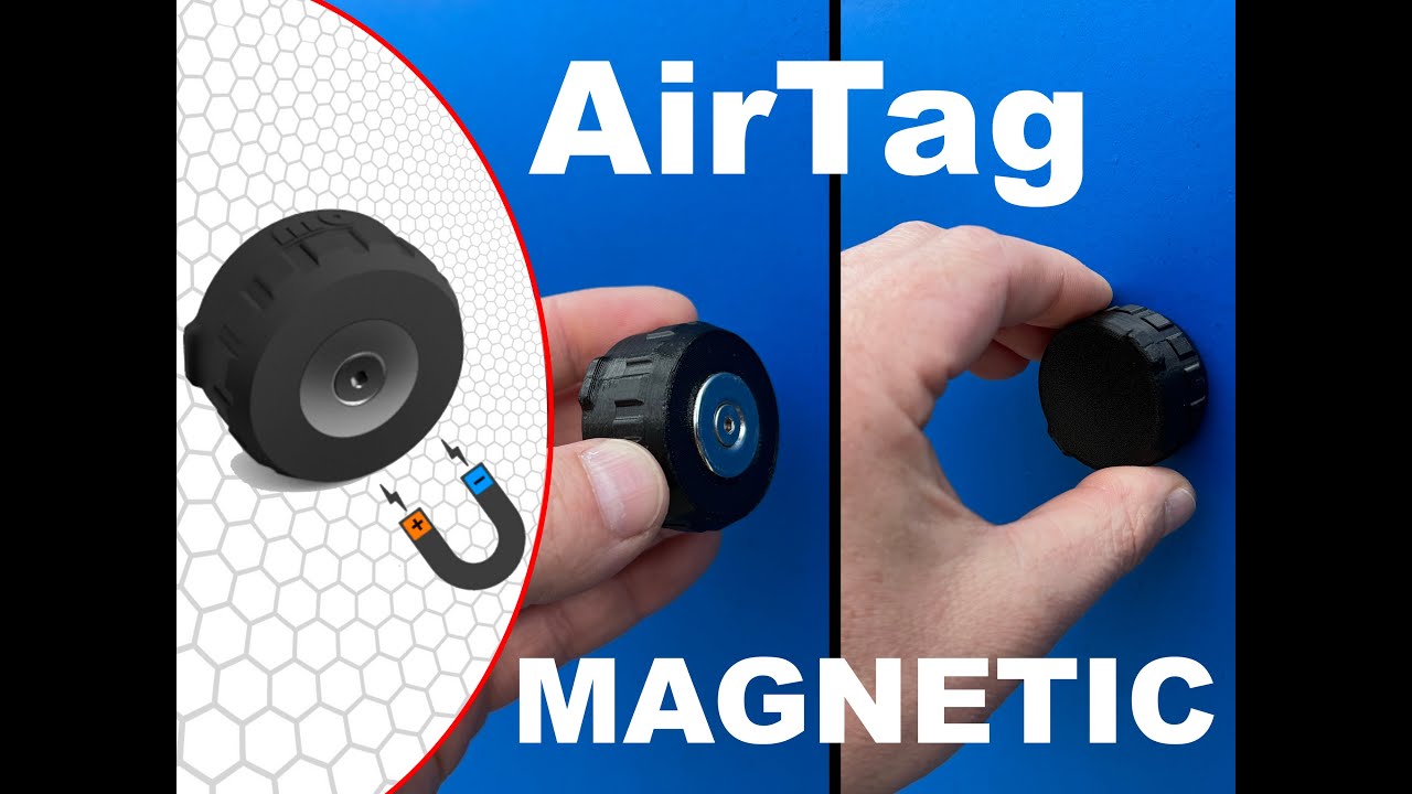 AirTag magnetic holder, Strong neodymium magnet