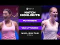 Yulia Putintseva vs. Alison Van Uytvanck | 2021 Nur-Sultan Final | WTA Match Highlights