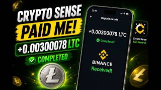 Crypto Sense पेमेंट प्रूफ 💰 अपने आप फ्री Litecoin कमाएं! screenshot 5