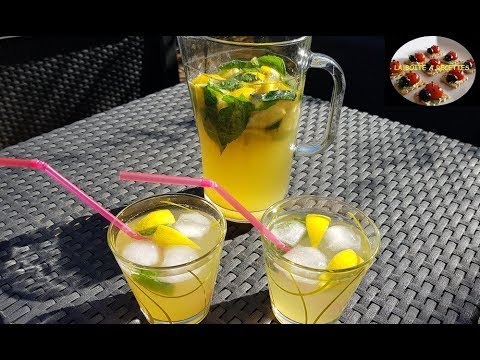 homemade lemonade