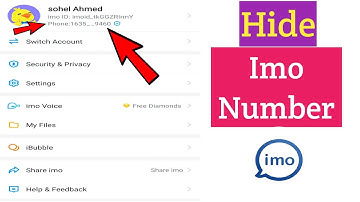 How To Hide Imo Number | Imo Phone Number Hide