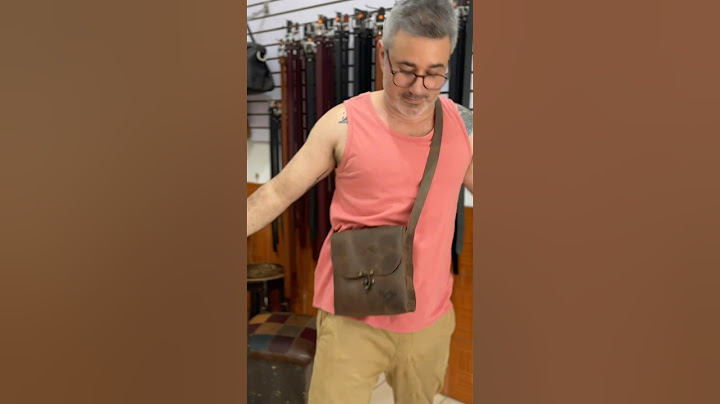 Bolso Manos libre #cuero