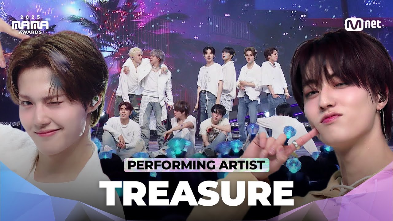 [#2025MAMA] CHAPTER 1 PERFORMING ARTIST #TREASURE